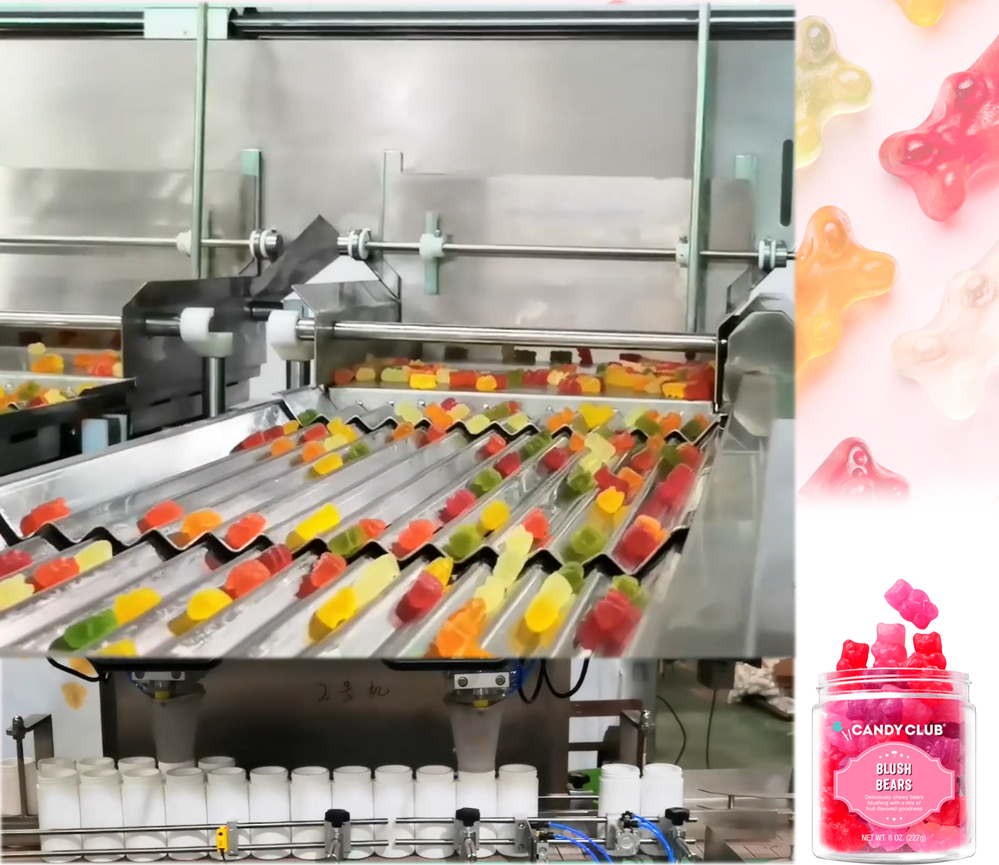 How Gummy Counting Machines Can Help You Streamline Your Manufacturing Process - Gummy Manufacturing Process - 1